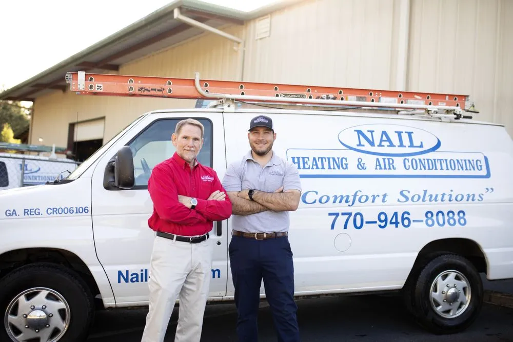 Slide of Nail Heating & Air
