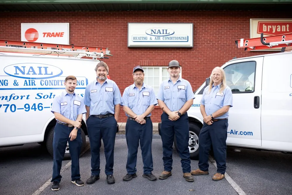 Slide of Nail Heating & Air