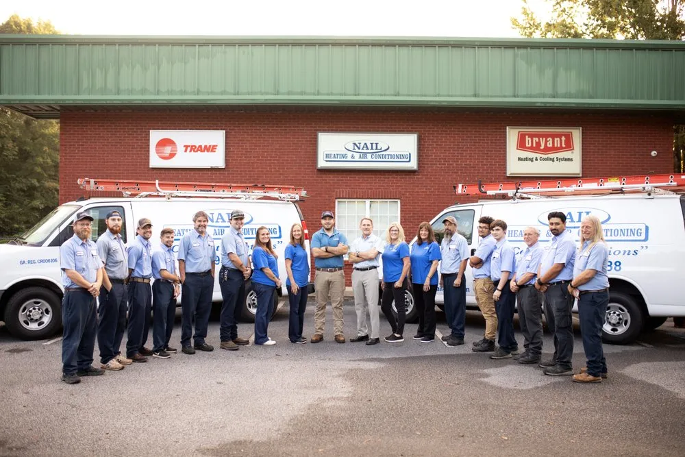 Slide of Nail Heating & Air