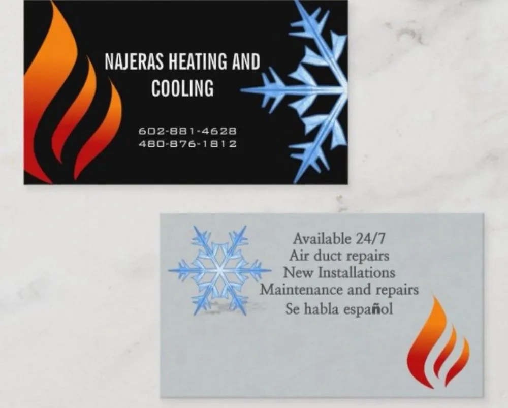 Slide of Najeras Heating & Cooling