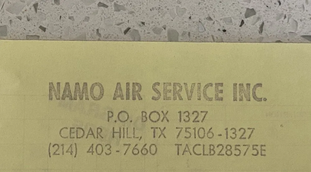 Slide of Namo Air Services