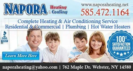 Slide of Napora Heating Cooling Plumbing
