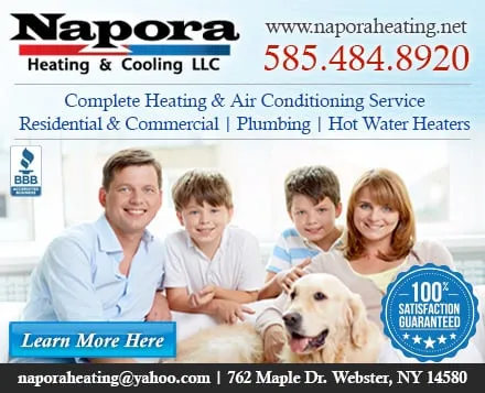 Slide of Napora Heating Cooling Plumbing