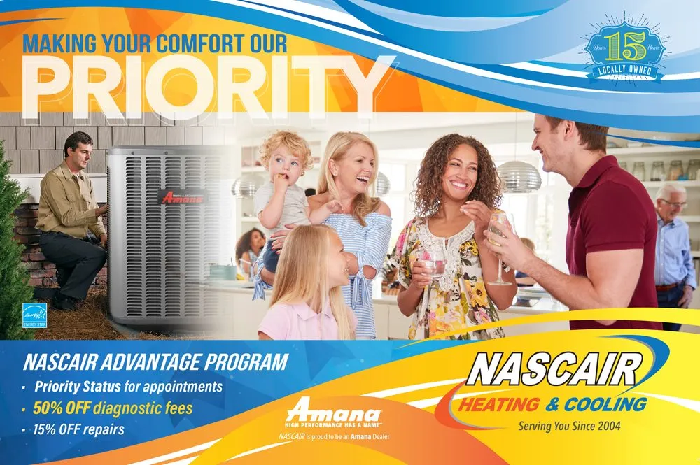 Slide of Nascair Heating & Cooling