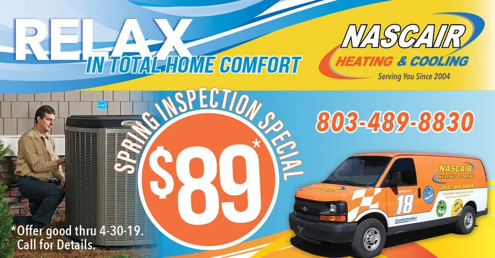 Slide of Nascair Heating & Cooling