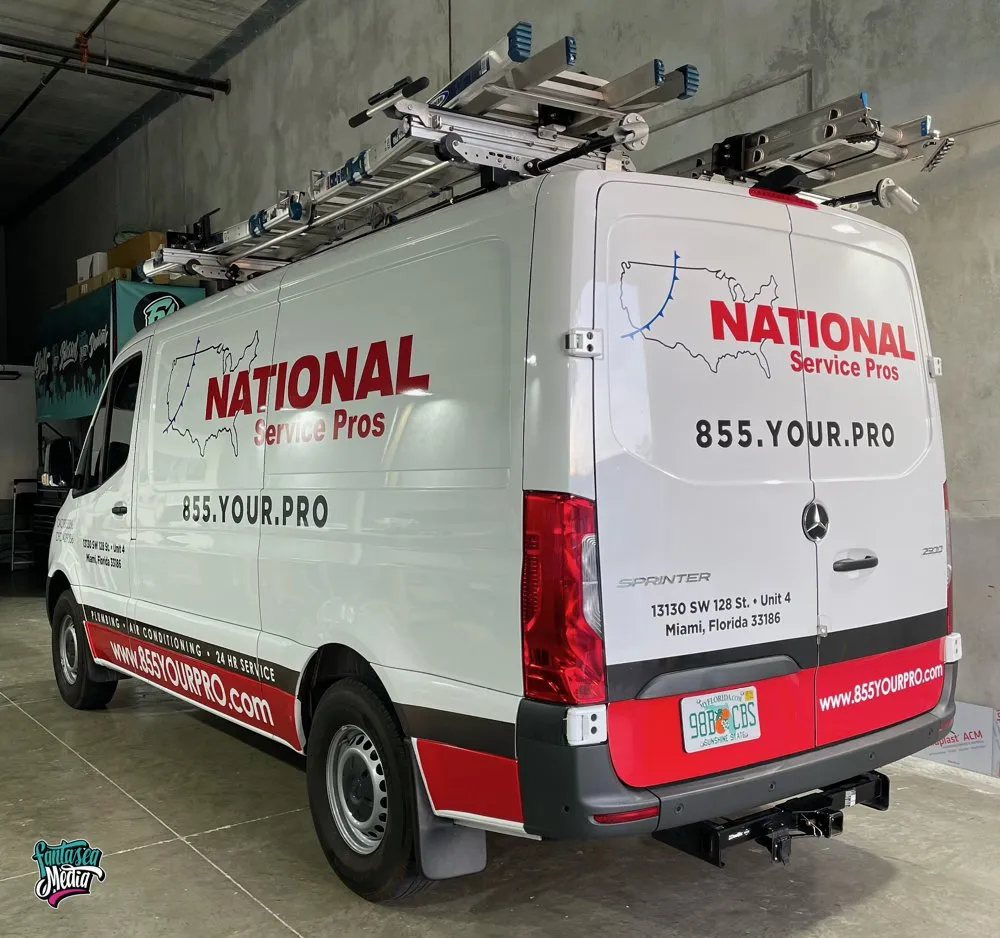 Slide of National Service Pros