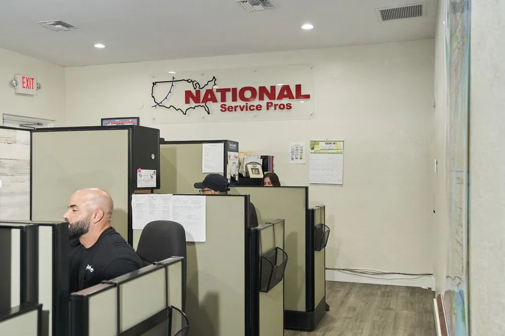 Slide of National Service Pros