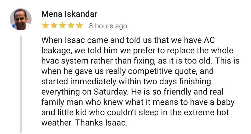 Slide of N&B Heating and Cooling