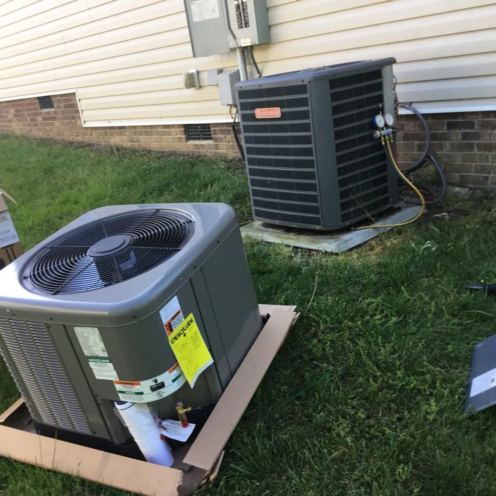 Slide of NC Express Heating and Cooling