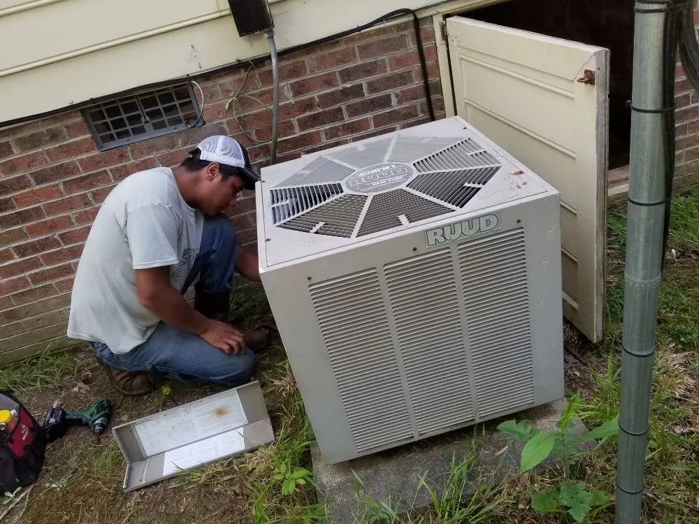 Slide of NC Express Heating and Cooling