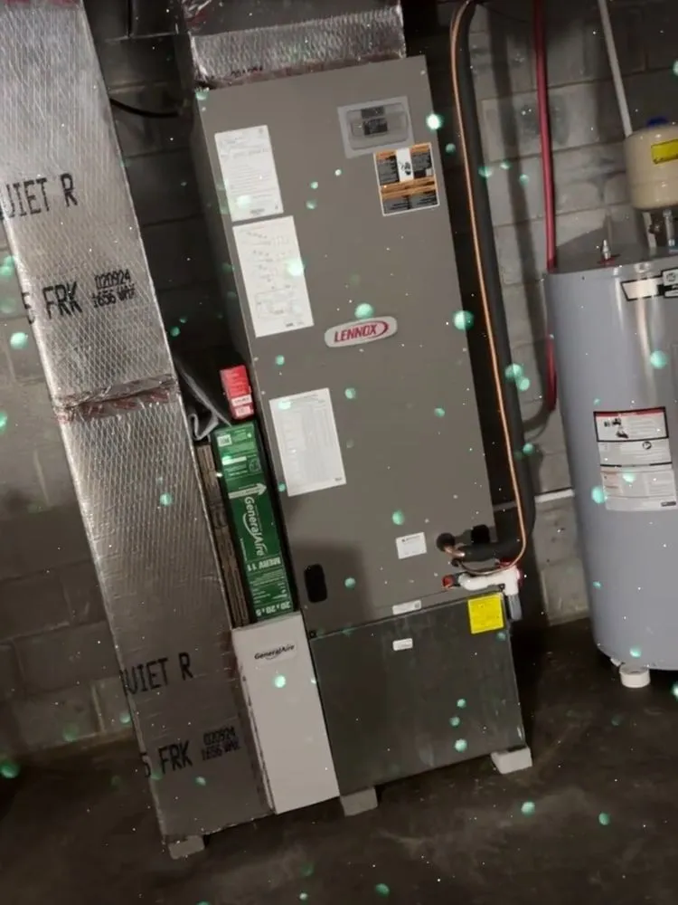 Slide of ND HVAC heating cooling general contracting