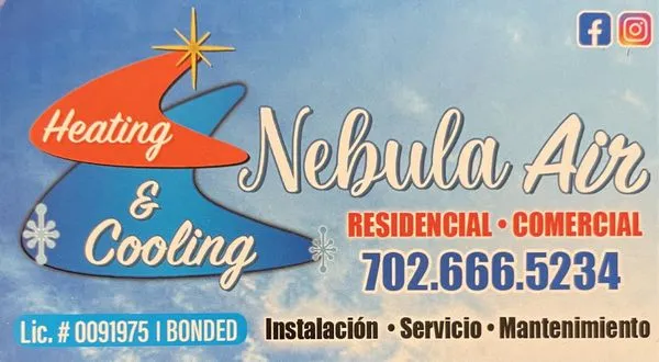 Nebula Air Heating & Cooling Logo