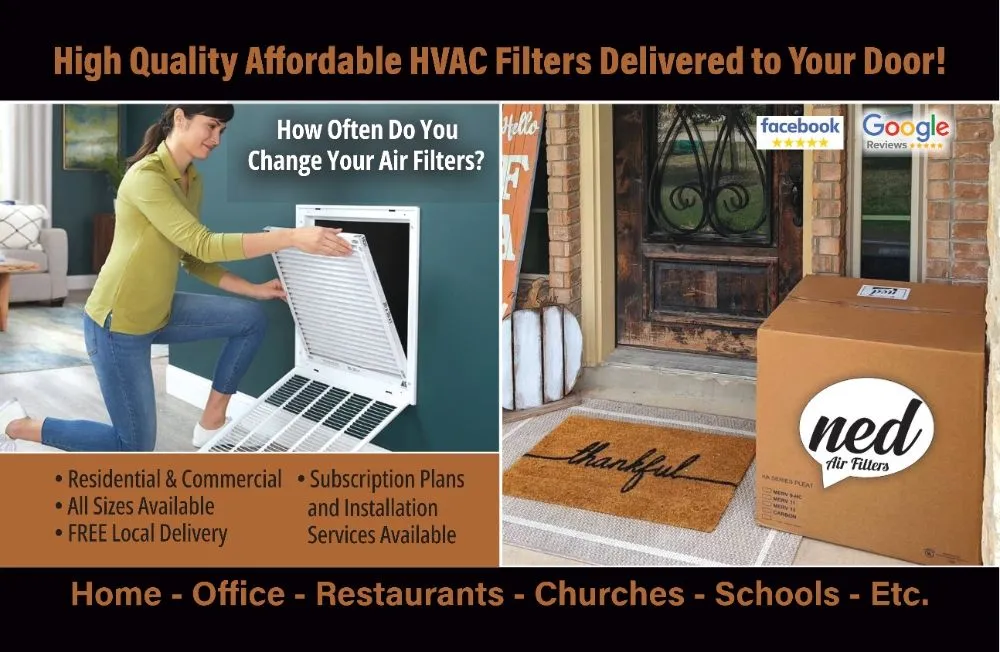 Slide of Ned Air Filters