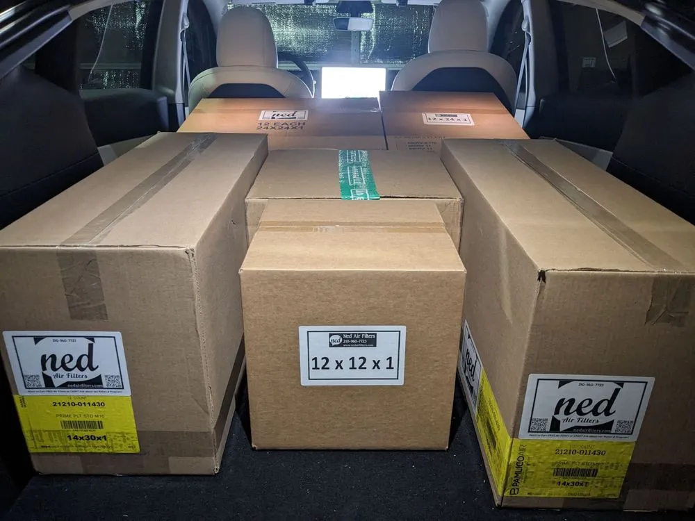 Slide of Ned Air Filters