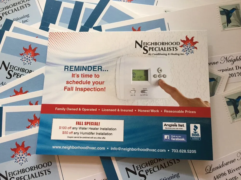 Slide of Neighborhood Specialists Air Conditioning & Heating, Inc.