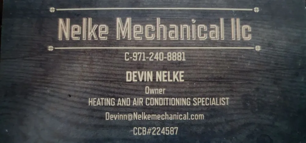 Slide of Nelke Mechanical Heating & Cooling