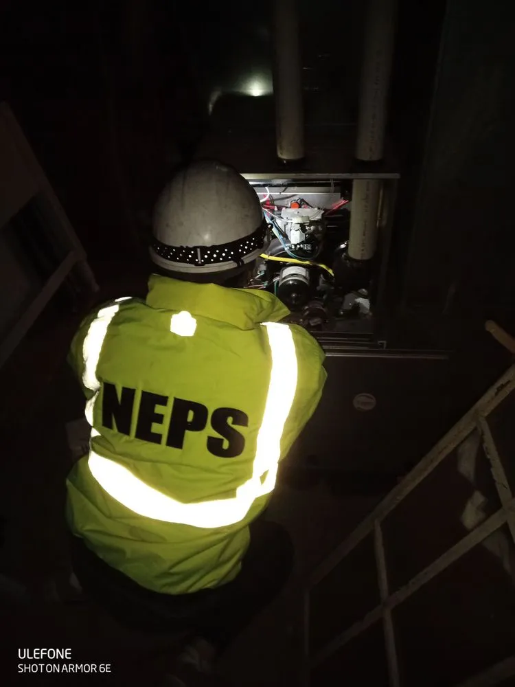 Slide of NEPS Heating and Cooling Plumbing