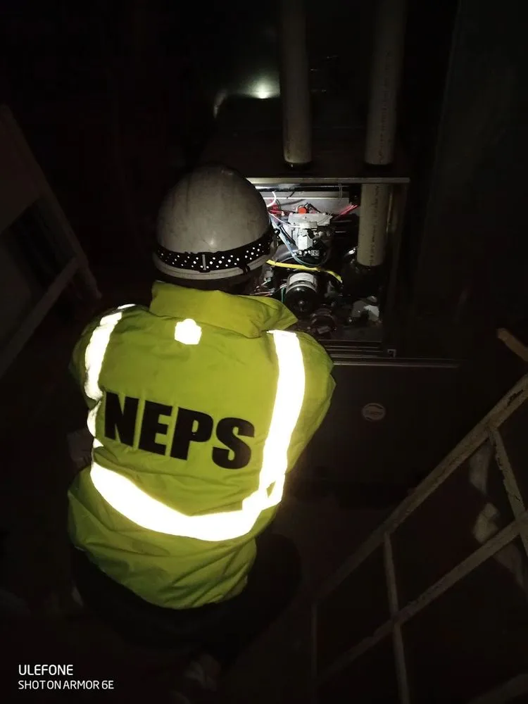 Slide of NEPS Heating and Cooling Plumbing