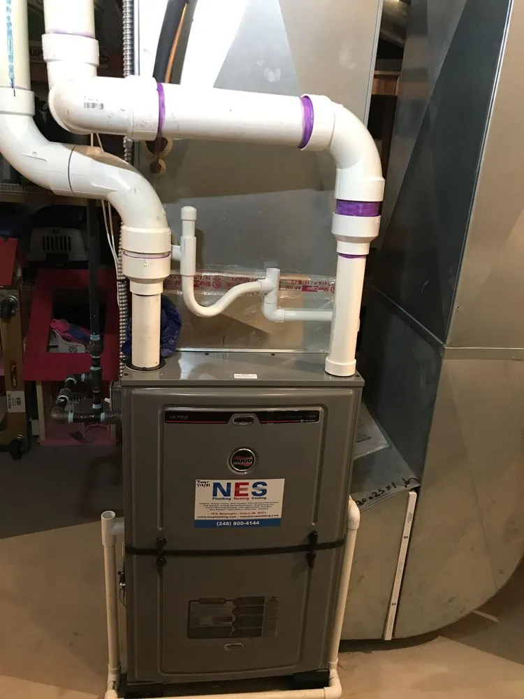 Slide of NES Plumbing Heating and Cooling