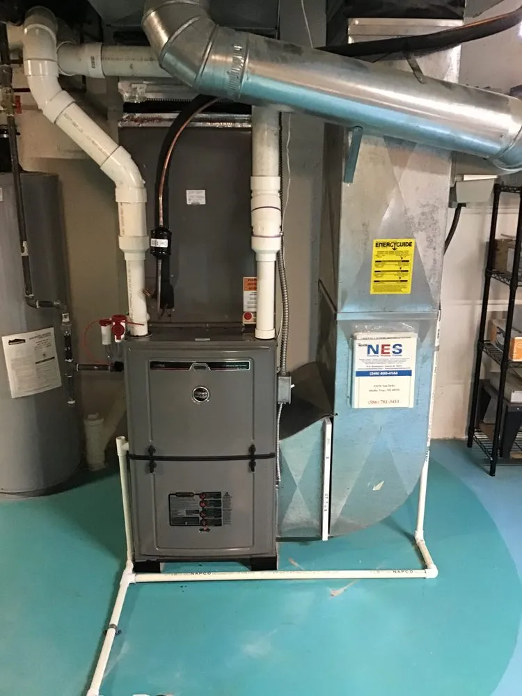 Slide of NES Plumbing Heating and Cooling