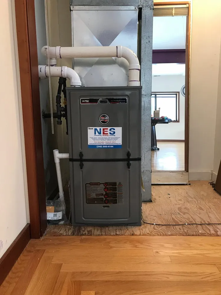 Slide of NES Plumbing Heating and Cooling