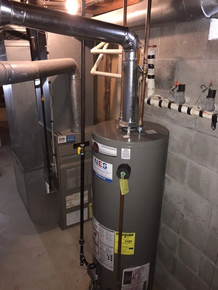 Slide of NES Plumbing Heating and Cooling