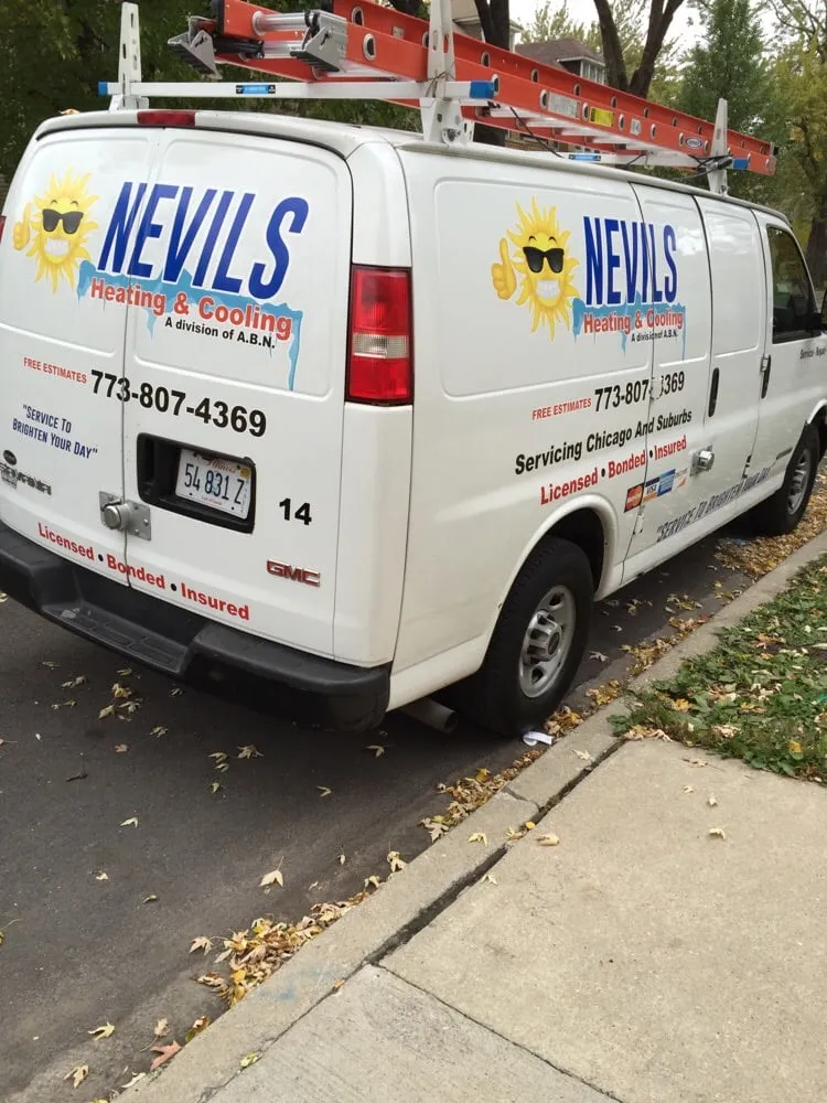 Slide of Nevils Heating and Cooling