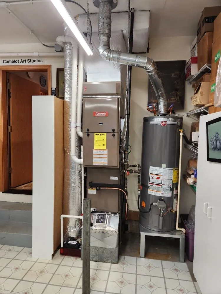 Slide of New Age heating and cooling