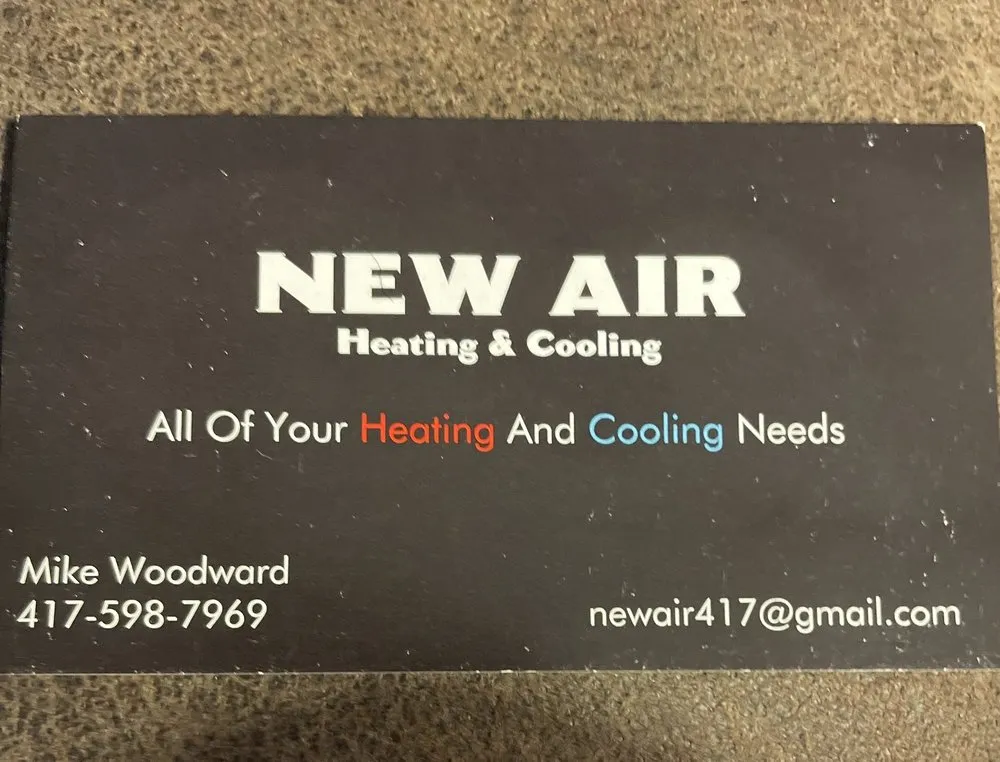 Slide of New Air Heating & Cooling