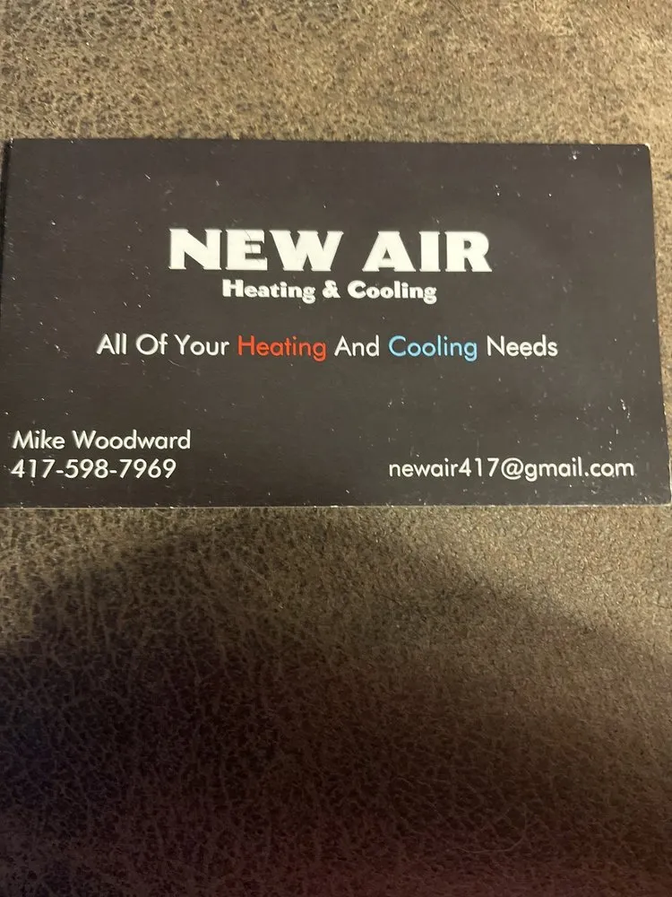 Slide of New Air Heating & Cooling