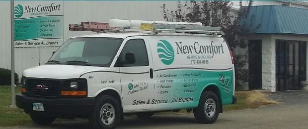 Slide of New Comfort Heating & Cooling