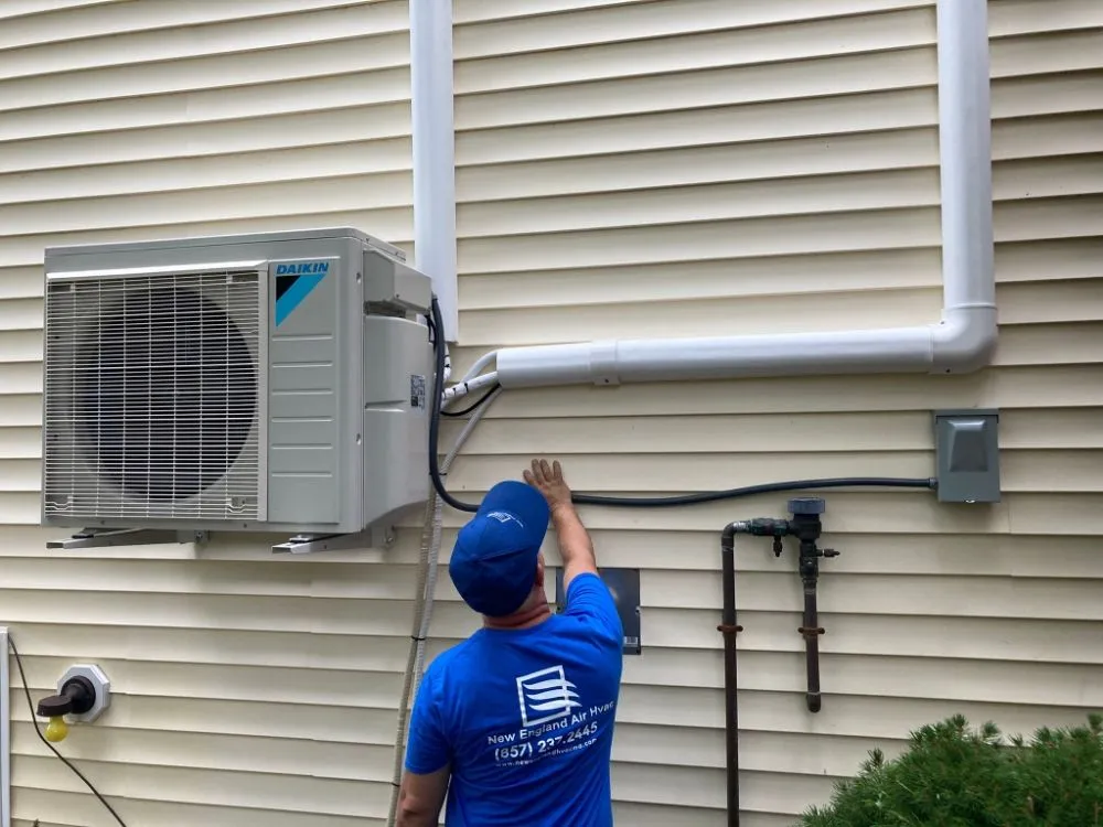 Slide of New England Air HVAC