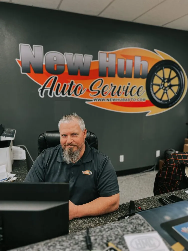 Slide of New Hub Auto Service