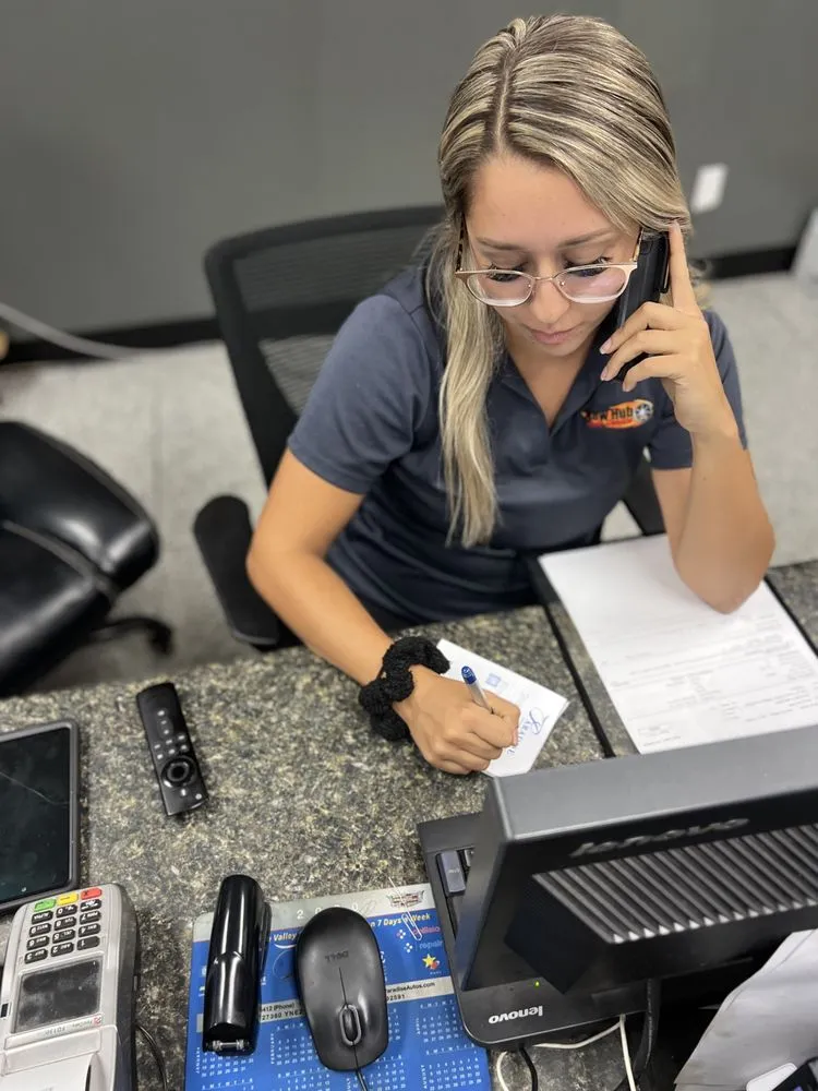 Slide of New Hub Auto Service