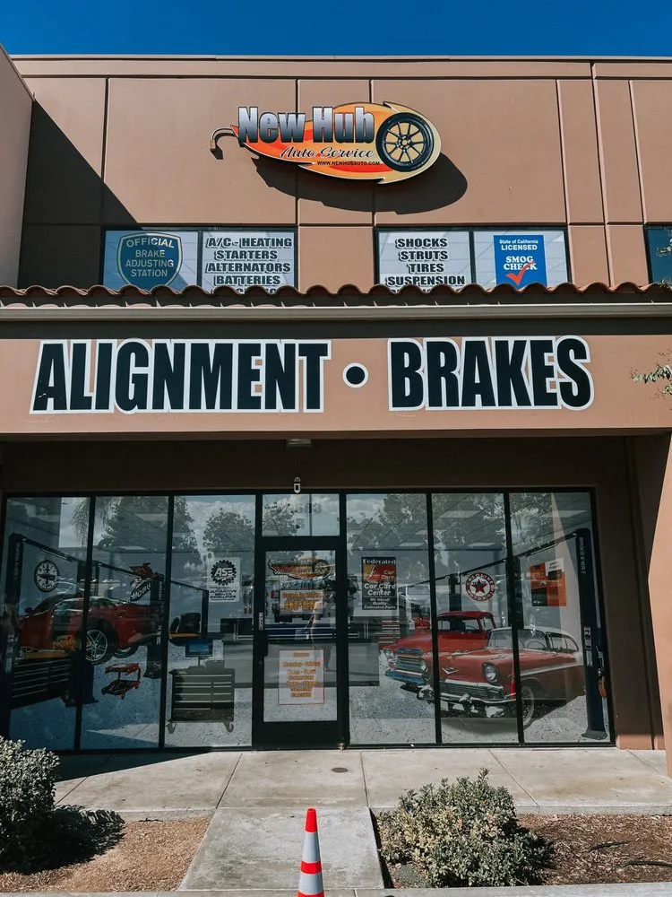 Slide of New Hub Auto Service