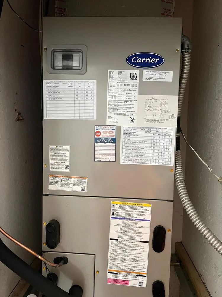 Slide of New Service Company