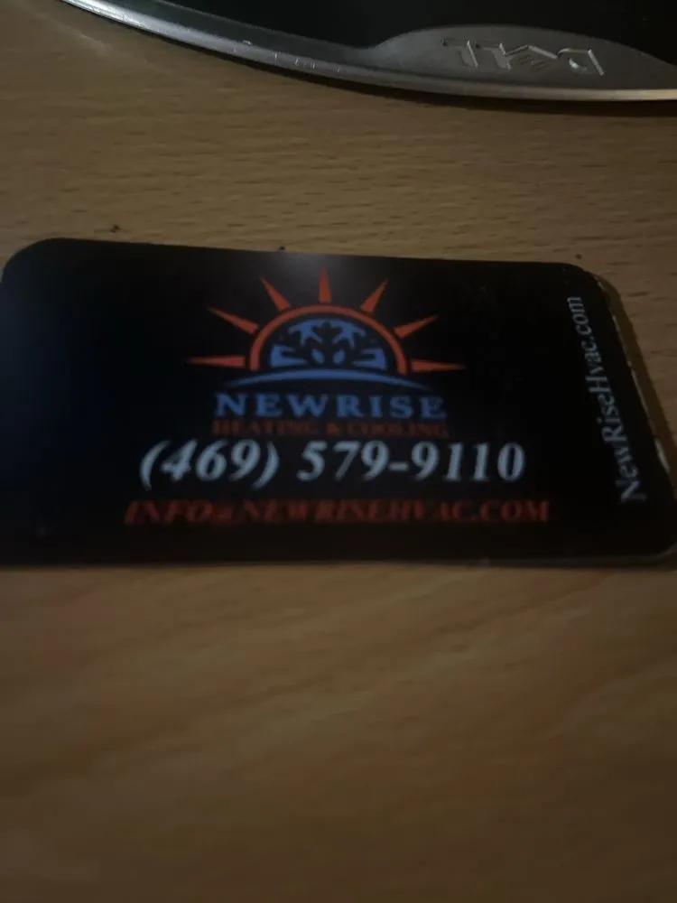 Slide of NewRise Heating & Cooling