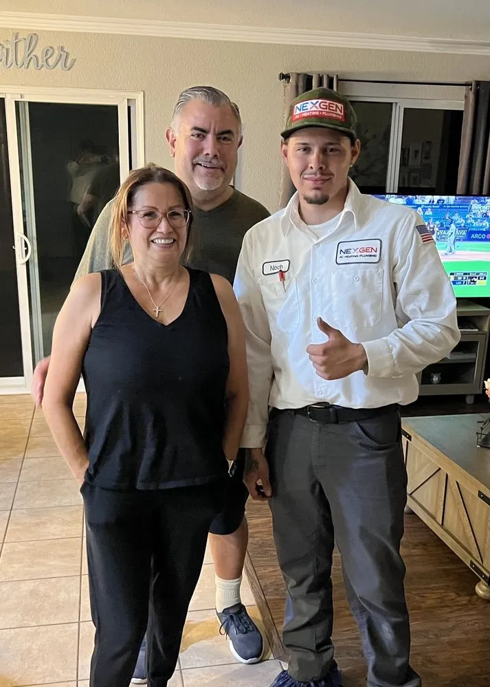 Slide of NexGen HVAC & Plumbing