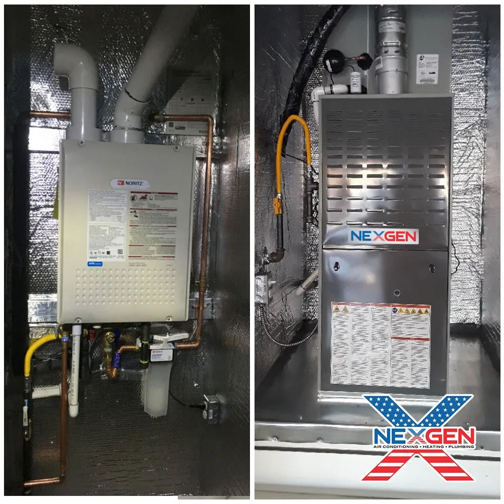 Slide of NexGen HVAC & Plumbing