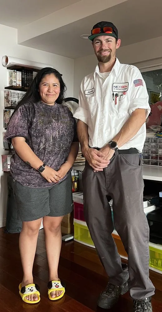 Slide of NexGen HVAC & Plumbing