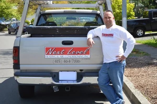 Next Level Heating & Air Conditioning Logo