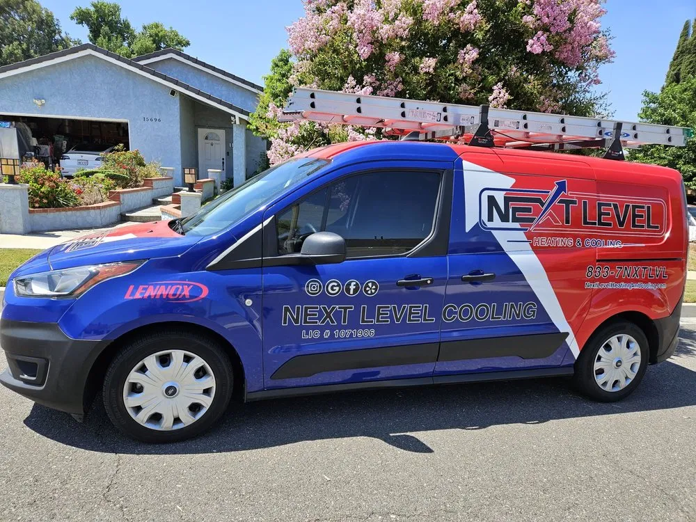 Slide of Next Level Heating and Cooling