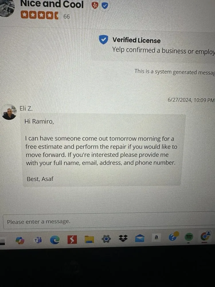 Slide of Nice and Cool