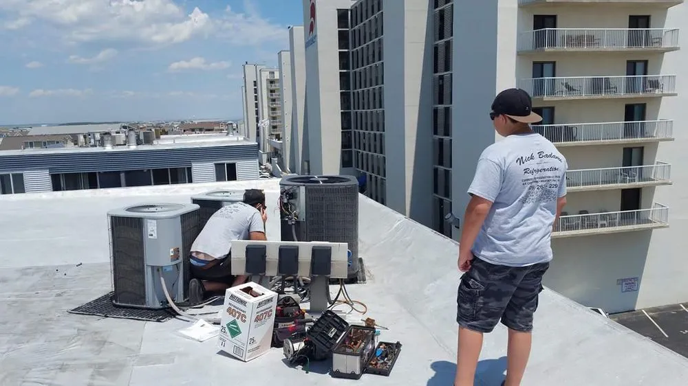 Slide of Nick Badame Refrigeration