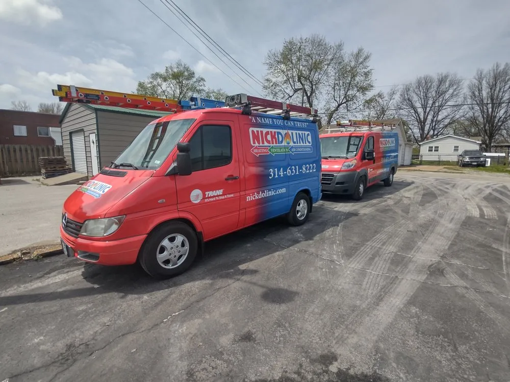 Top-rated AC installation for residential systems in St. Louis, MO by Nick Dolinic Heating & Cooling