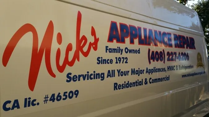 Slide of Nicks Appliance Service & Repairs