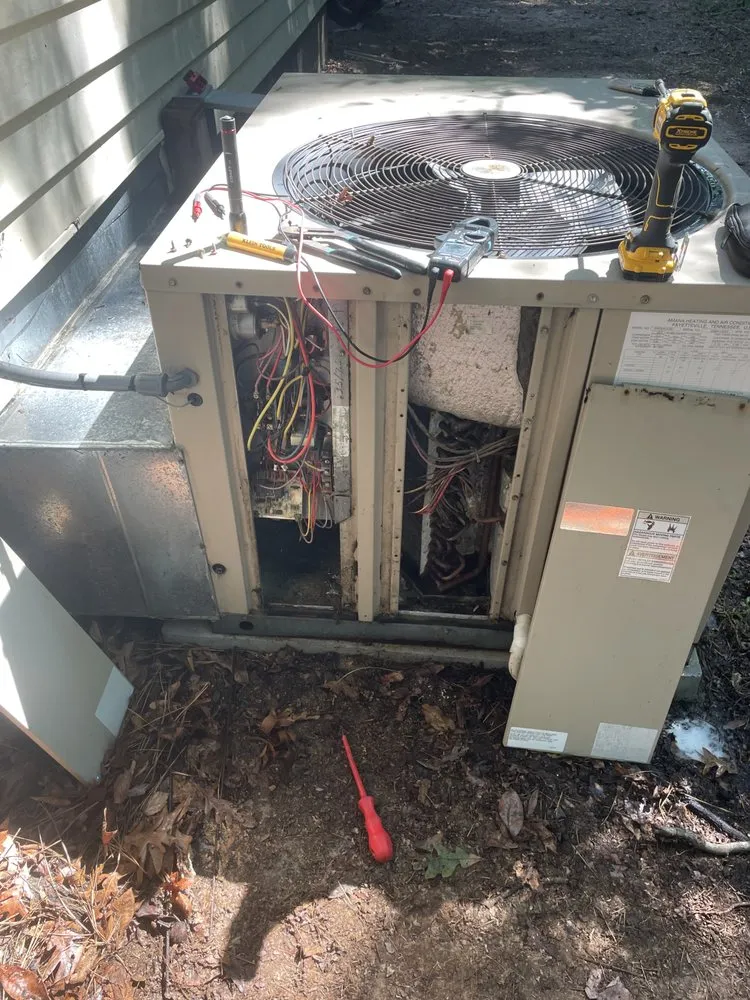 Slide of Nick’s Heating and Cooling