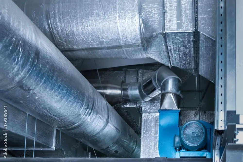 Slide of Nicky Ductwork And HVAC