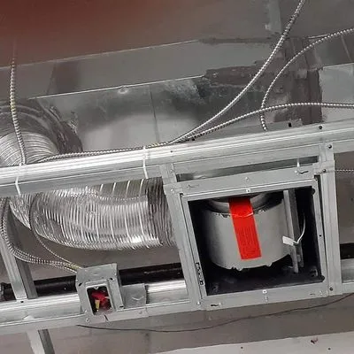 Nicky Ductwork And HVAC Logo