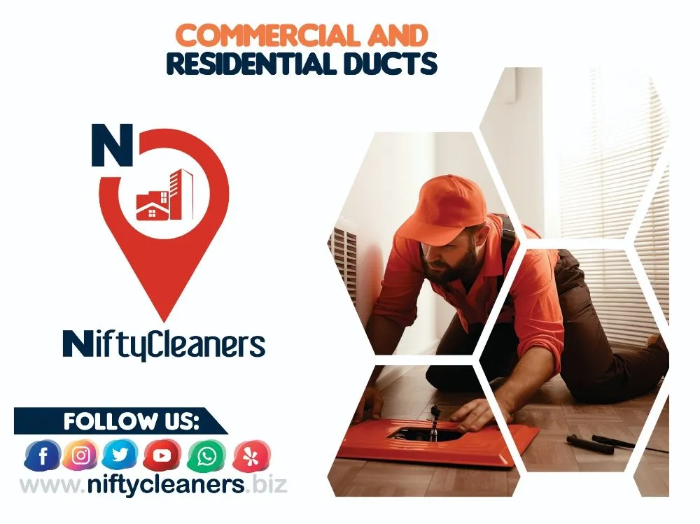 Slide of NiftyCleaners HVAC Commercial & Residential Ducts